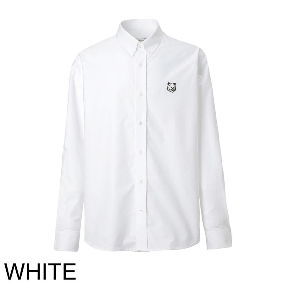 MAISON KITSUNE メゾンキツネ 長袖レギュラーカラーシャツ MAISON KITSUNE メゾンキツネ 長袖レギュラーカラーシャツ