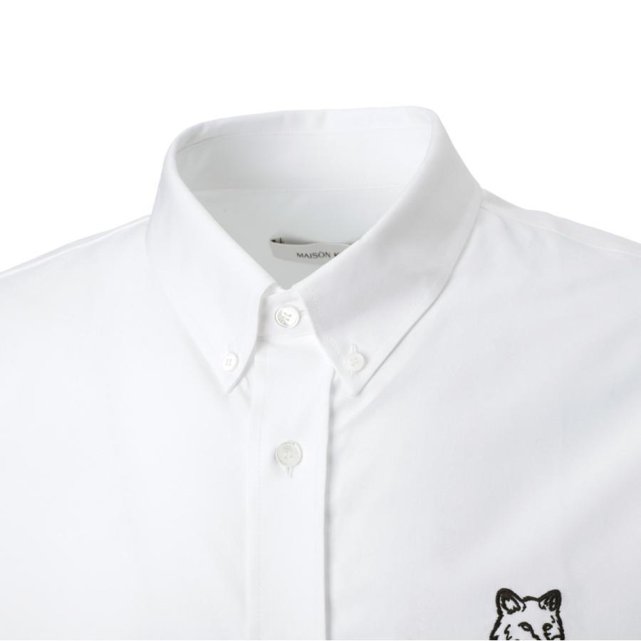 MAISON KITSUNE（メゾン キツネ） 長袖レギュラーカラーシャツ CONTOUR