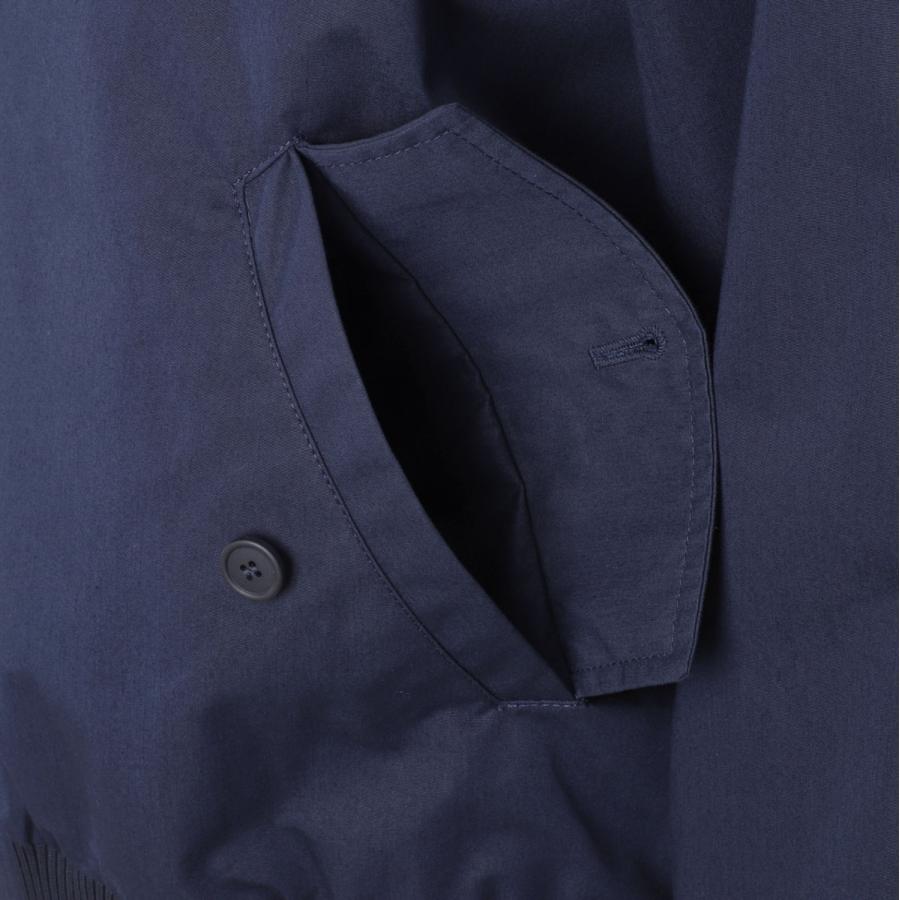 メゾンキツネ MAISON KITSUNE ジップアップジャケット ブルゾン ブルー メンズ mm02105wq0067-p476-inkblueの画像