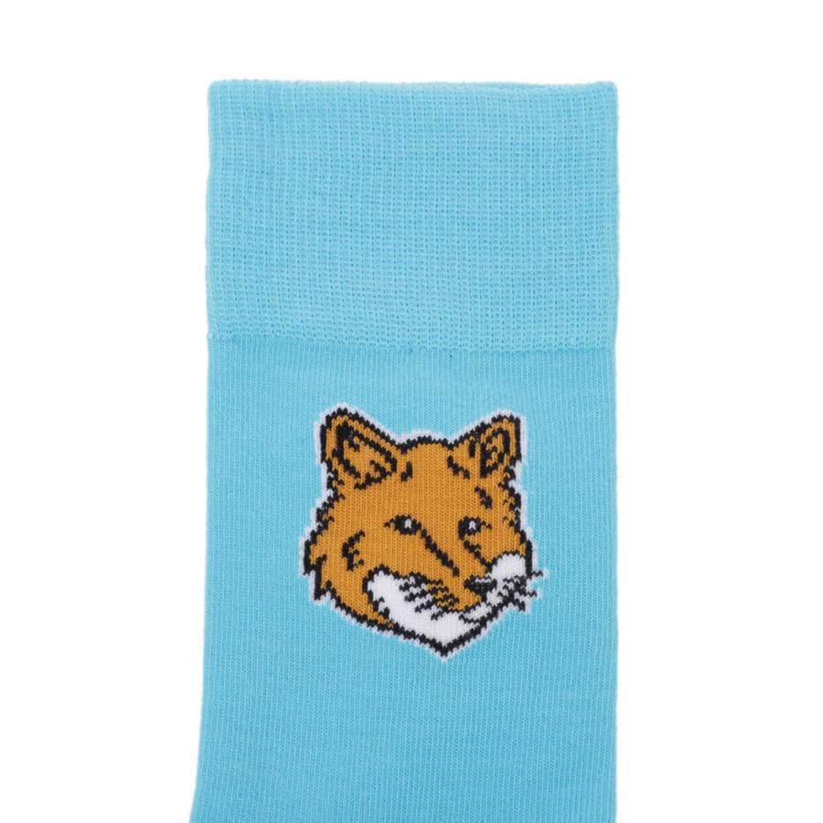 MAISON KITSUNE（メゾン キツネ） 靴下 ソックス ブルー メンズ
