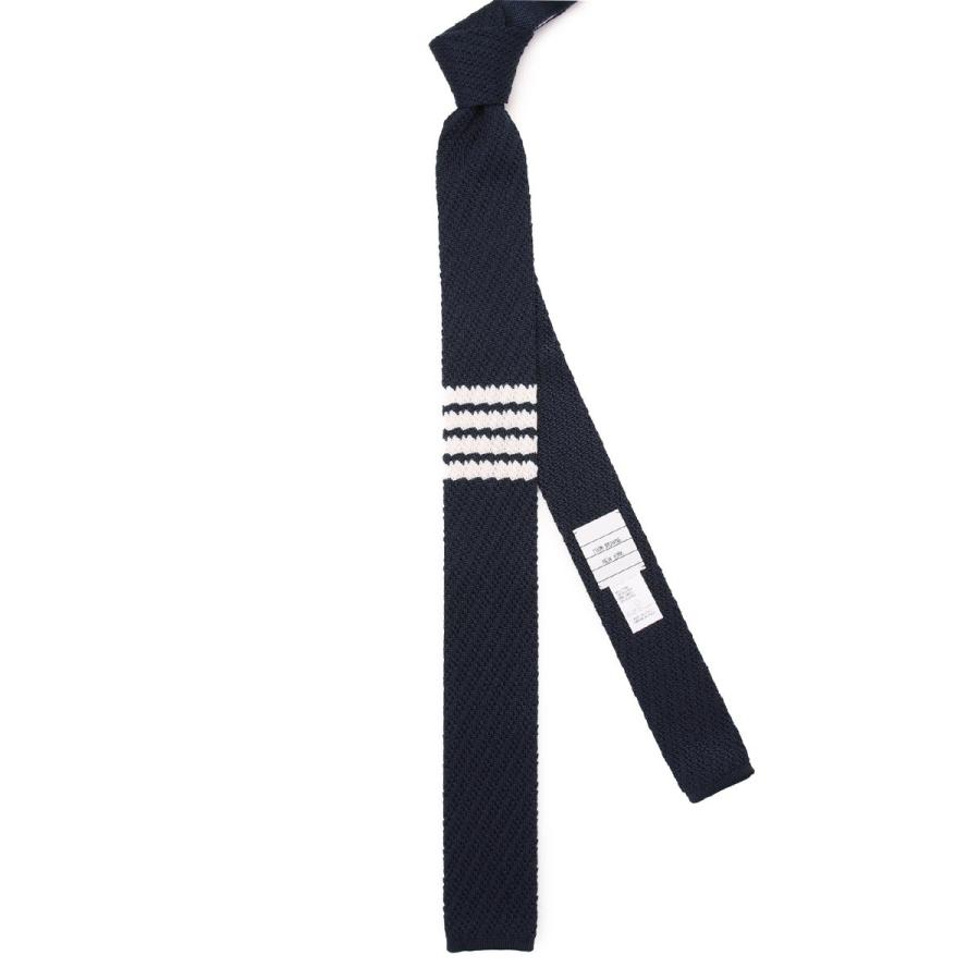THOM BROWNE トムブラウン BROWNE. ネクタイ ブルー メンズ