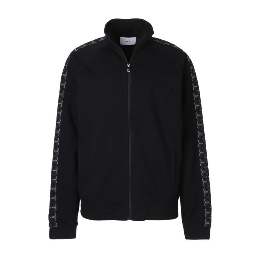 【新品タグ付】定2.9万 BALR. ボーラー トラックジャージ ポロ 黒 XL BALR.（ボーラー） トラックジャケット BALR. MONOGRAM TAPE REGULAR