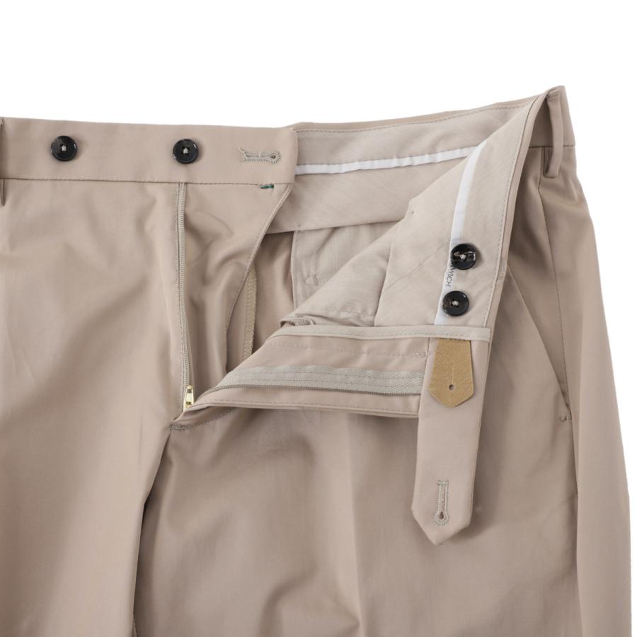 ベルウィッチ BERWICH ノープリーツスラックス TWILL COTTON STRETCH