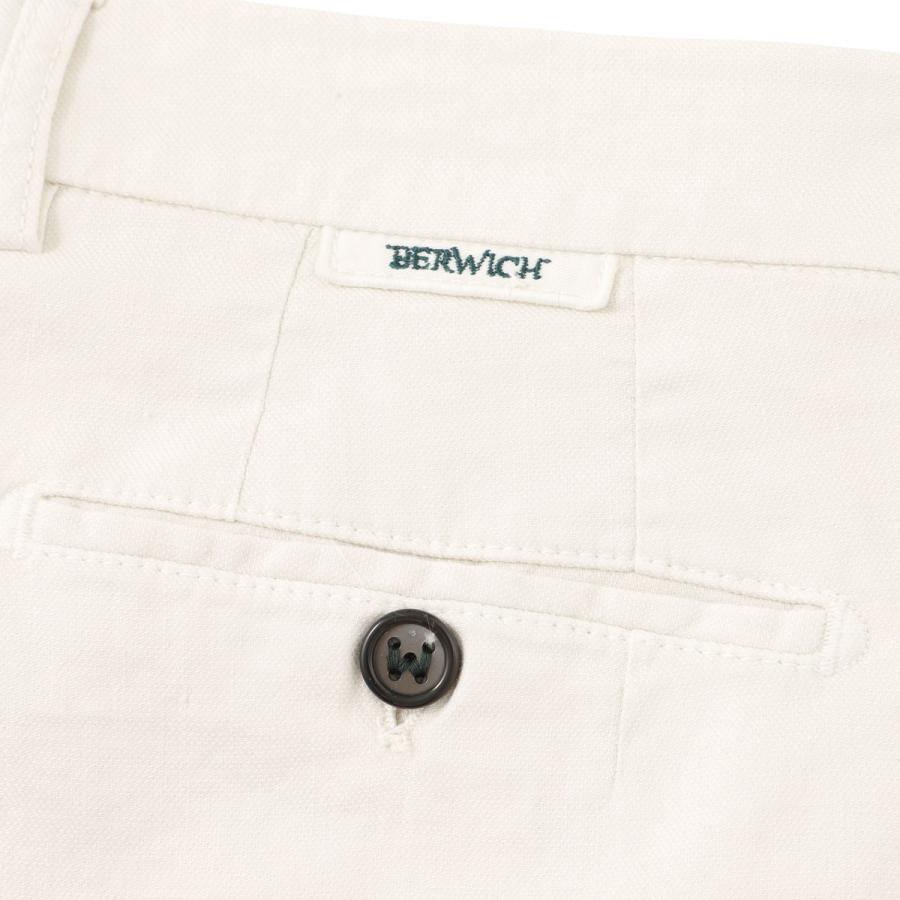 BERWICH（ベルウィッチ） ノープリーツ スラックス MORELLO COTTON