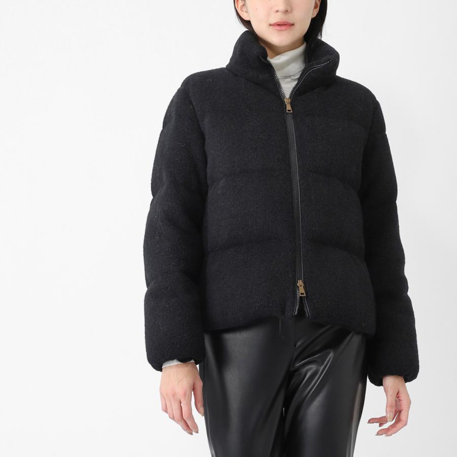 【モコモコ】モンクレールダウン ブラック サイズ0 MONCLER（モンクレール） ダウンジャケット MORNAS モルナス ブラック