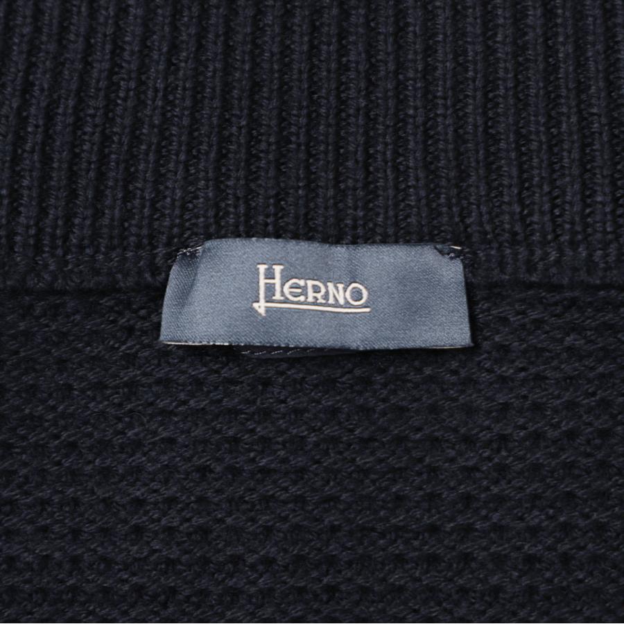 HERNO(ヘルノ) カーディガン サイズ36 S レディース美品  MC004DR アイボリー ジップアップ/Resort HERNO(ヘルノ)MC00024DR OVERT KNIT ニットジップブルゾン レディース