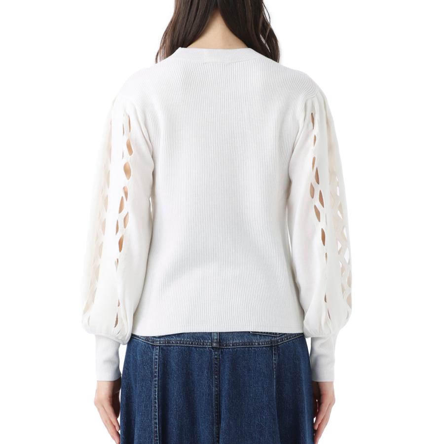 Chloe（クロエ） クルーネックセーター PUFF-SLEEVE SWEATER
