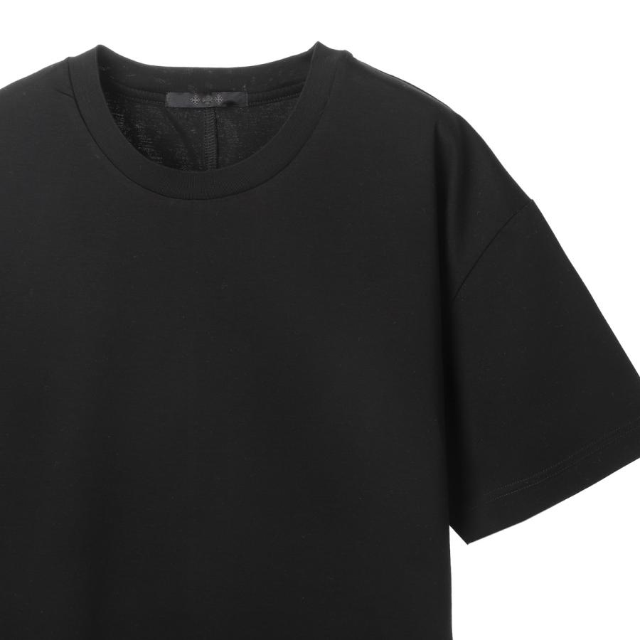TATRAS モックネック Tシャツ ブラック０１サイズ TATRAS（タトラス） クルーネックTシャツ MONTUNO モントゥノ 大きい