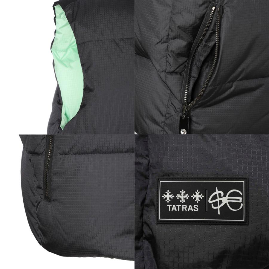 TATRAS（タトラス） ダウンベスト 大きいサイズあり ブラック メンズ