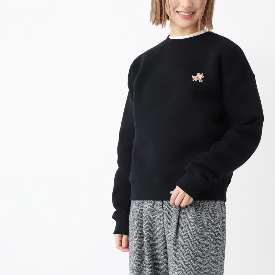 メゾンキツネ MAISON KITSUNE スウェットシャツ SPEEDY FOX PATCH