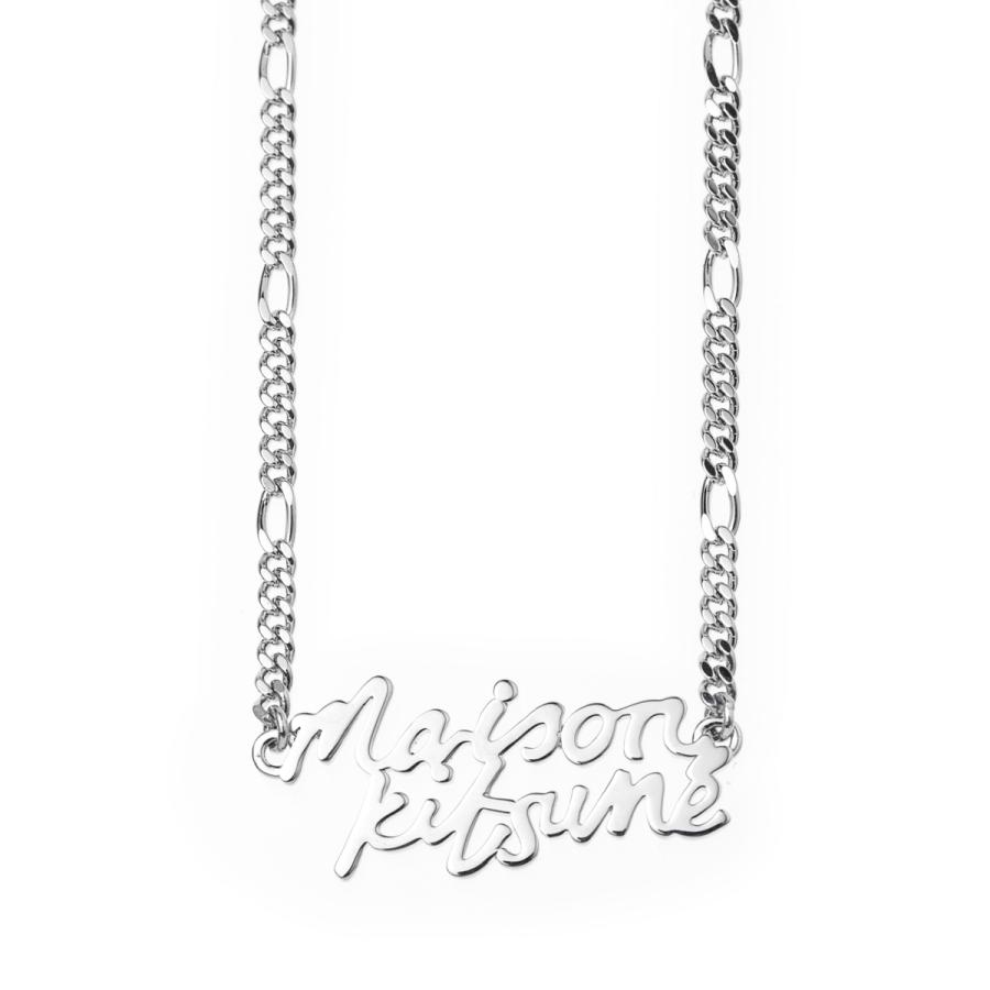 MAISON KITSUNE（メゾン キツネ） ネックレス HANDWRITTING NECKLACE