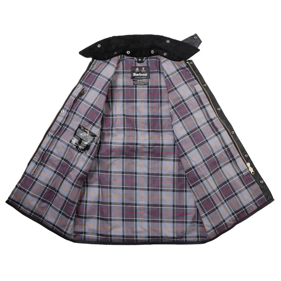 バブアー Barbour ワックスコーティング ジャケット BEAUFORT WAXED COTTON メンズ mwx0017bk91-blackの画像