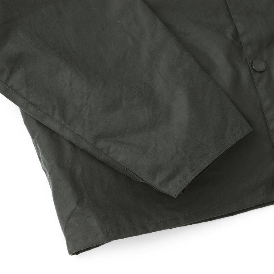 バブアー Barbour ワックスコーティング ジャケット TRANSPORT OVERSIZED WAXED JACKET コーチジャケット メンズ mwx1678sg91-sageの画像