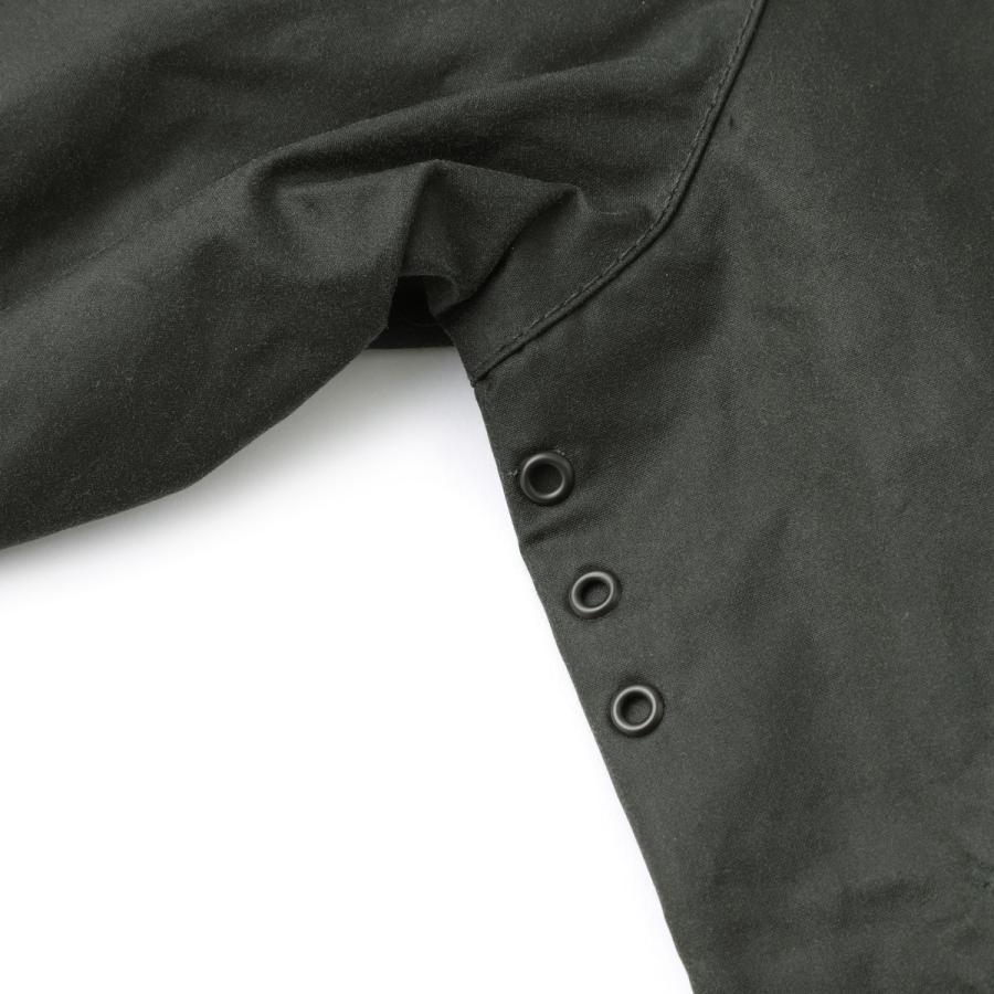バブアー Barbour ワックスコーティング ジャケット TRANSPORT OVERSIZED WAXED JACKET コーチジャケット メンズ mwx1678sg91-sageの画像
