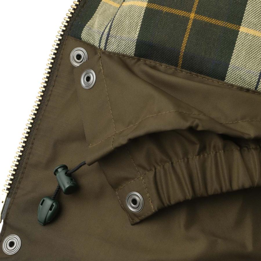 バブアー Barbour ワックスコーティング ジャケット TRANSPORT OVERSIZED WAXED JACKET コーチジャケット メンズ mwx1678sg91-sageの画像