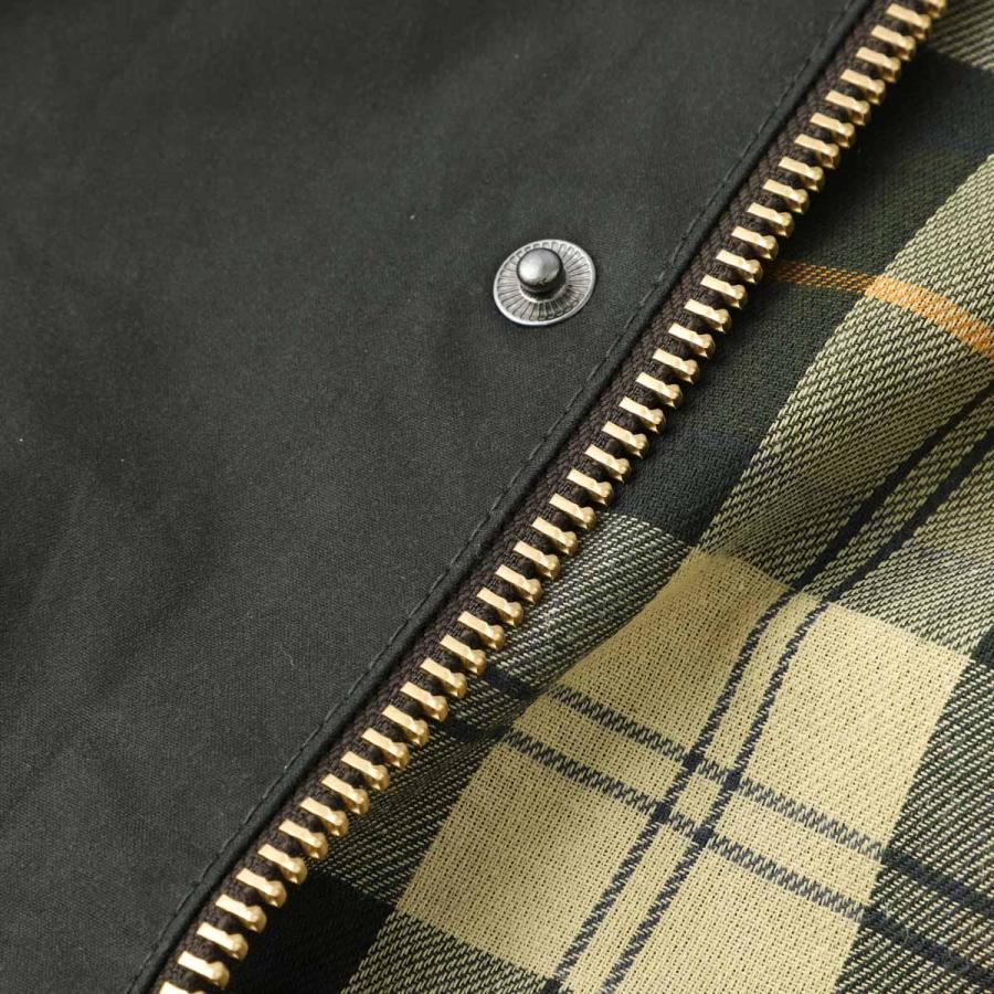 バブアー Barbour ワックスコーティング ジャケット TRANSPORT OVERSIZED WAXED JACKET コーチジャケット メンズ mwx1678sg91-sageの画像