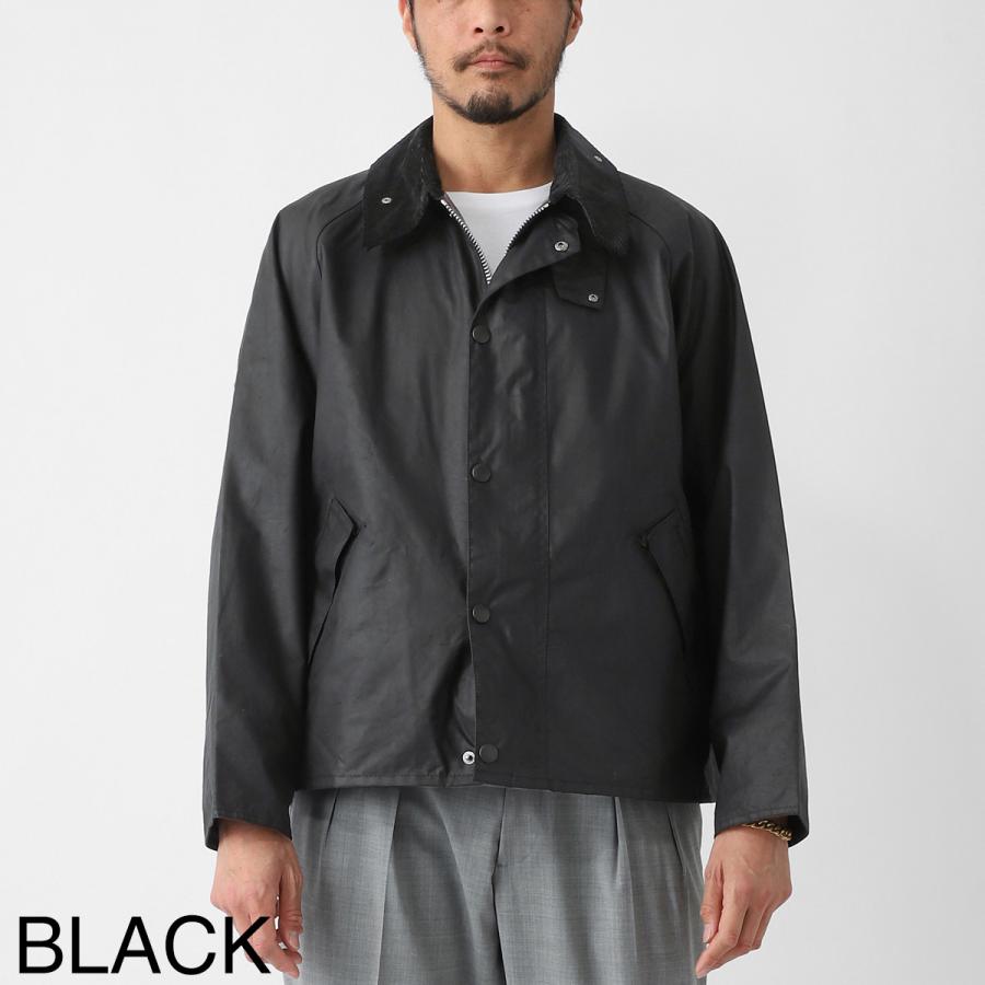 バブアー Barbour ワックスコーティング ジャケット TRANSPORT OVERSIZED WAXED JACKET コーチジャケット メンズ mwx1678sg91-sageの画像