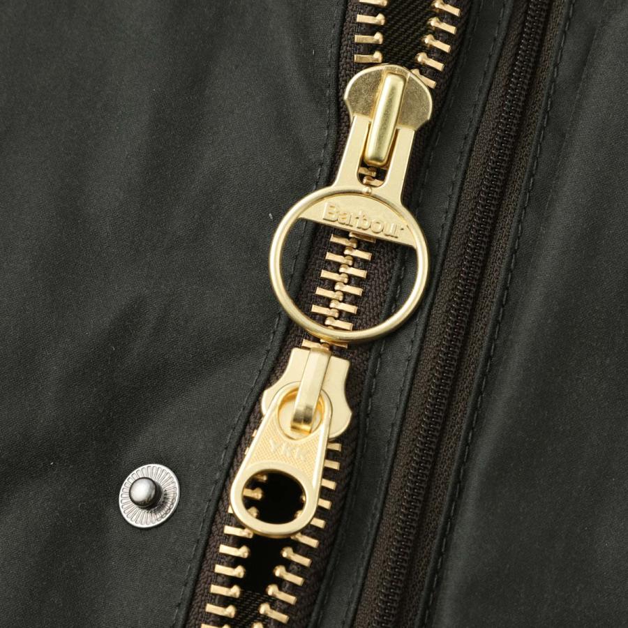 バブアー Barbour ワックスコーティング ジャケット TRANSPORT OVERSIZED WAXED JACKET コーチジャケット メンズ mwx1678sg91-sageの画像