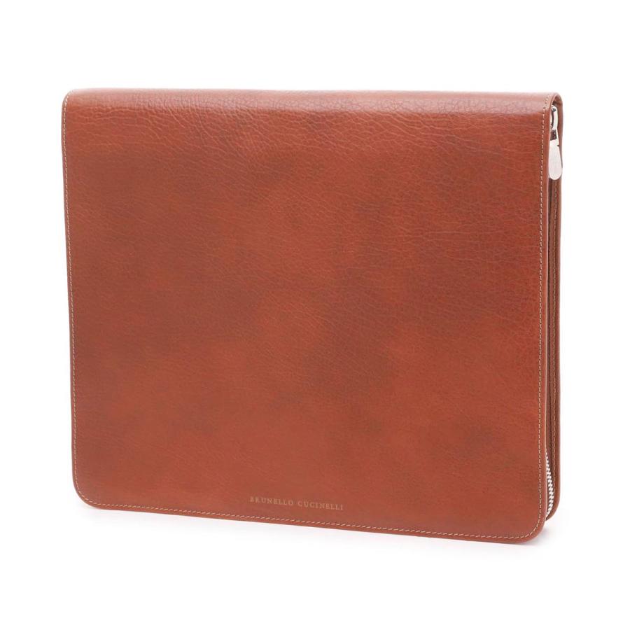 ブルネロクチネリ BRUNELLO CUCINELLI ドキュメントケース ブラウン