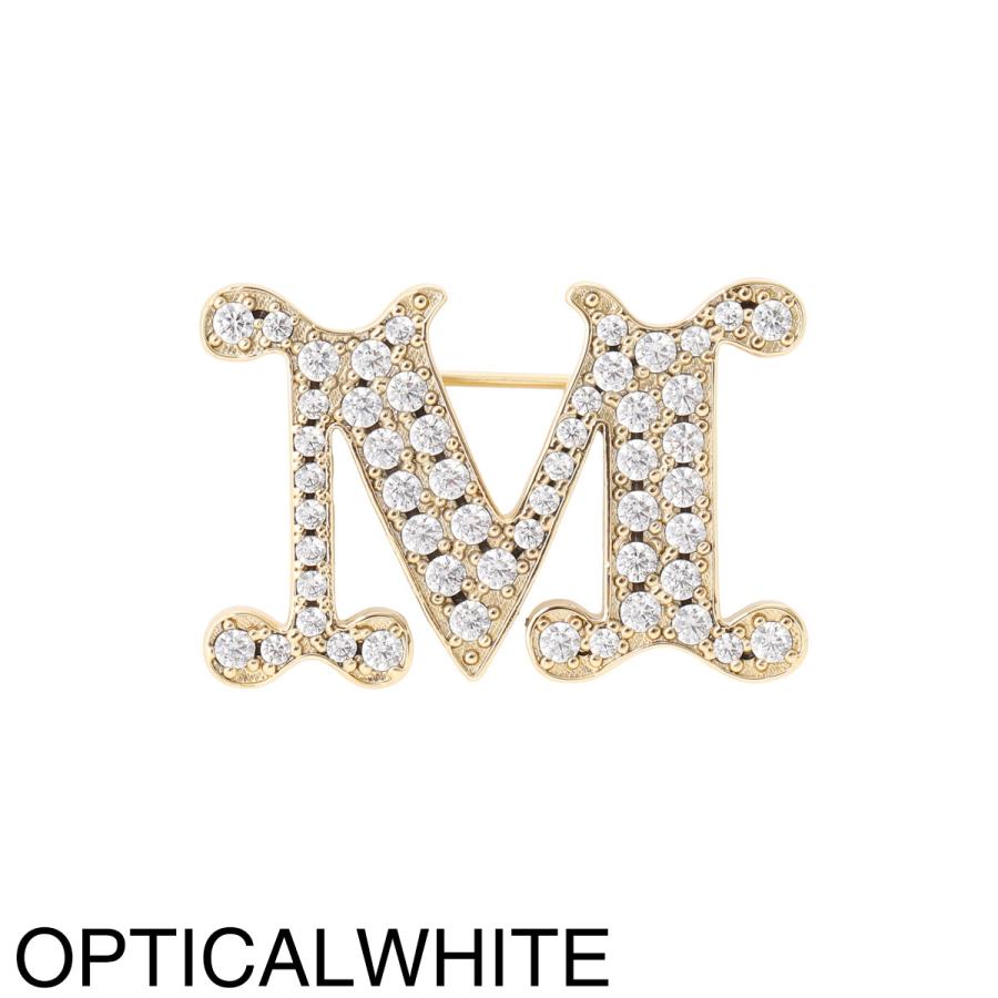 マックスマーラ Max Mara ブローチ MXAFACELLA ブローチ クリスタル ミニ Mロゴ ピンバッジ レディース mxafacella-2614751021600-001の画像