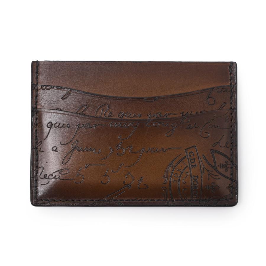 Berluti（ベルルッティ） カードケース BAMBOU NEO ブラウン メンズ