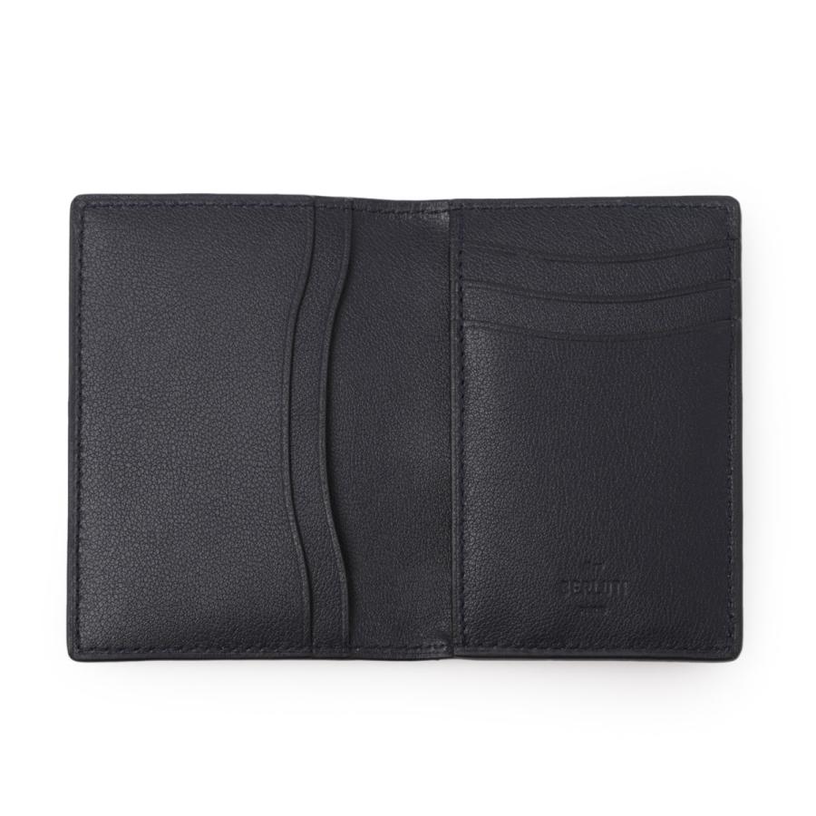Berluti（ベルルッティ） カードケース JAGUA ブルー メンズ n298505