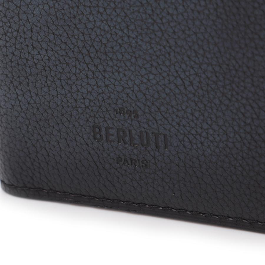 Berluti ベルルッティ BERLUTI カードケース JAGUA ブルー メンズ