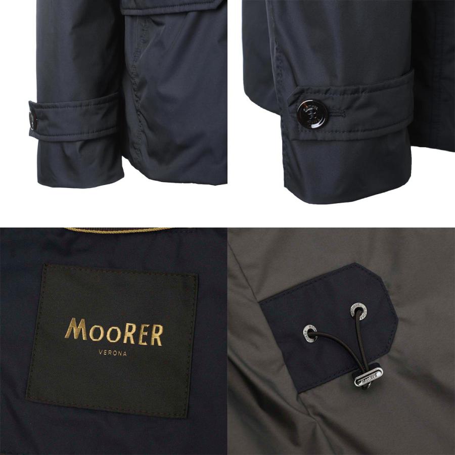 極美品 MooRER NABUCCO-KM ジャケット 42 ダークネイビー MOORER ムーレー NABUCCO-KM ナブッコ ポリエステル 中わた ダブル