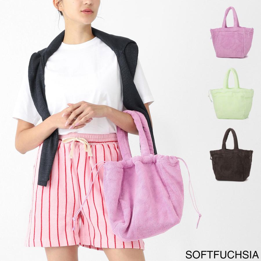 ボングスタ BONGUSTA ハンドバッグ NARAM HANDBAG 巾着 タオル地