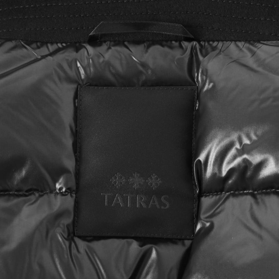 タトラス TATRAS ダウンジャケット NARDUS ナルダス ピーコート 大きいサイズあり ブラック メンズ nardus-mjxa0094010528-001-blackの画像
