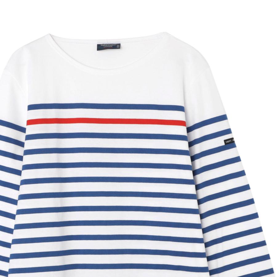 セントジェームス SAINT JAMES ボートネック 長袖Tシャツ NAVAL ｜長袖