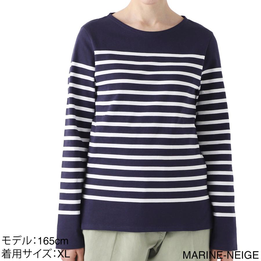 SAINT JAMES セントジェームス ボートネック 長袖Tシャツ NAVAL