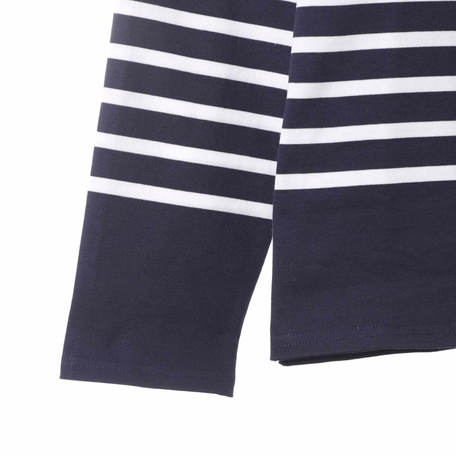 SAINT JAMES（セントジェームス） ボートネック 長袖Tシャツ NAVAL