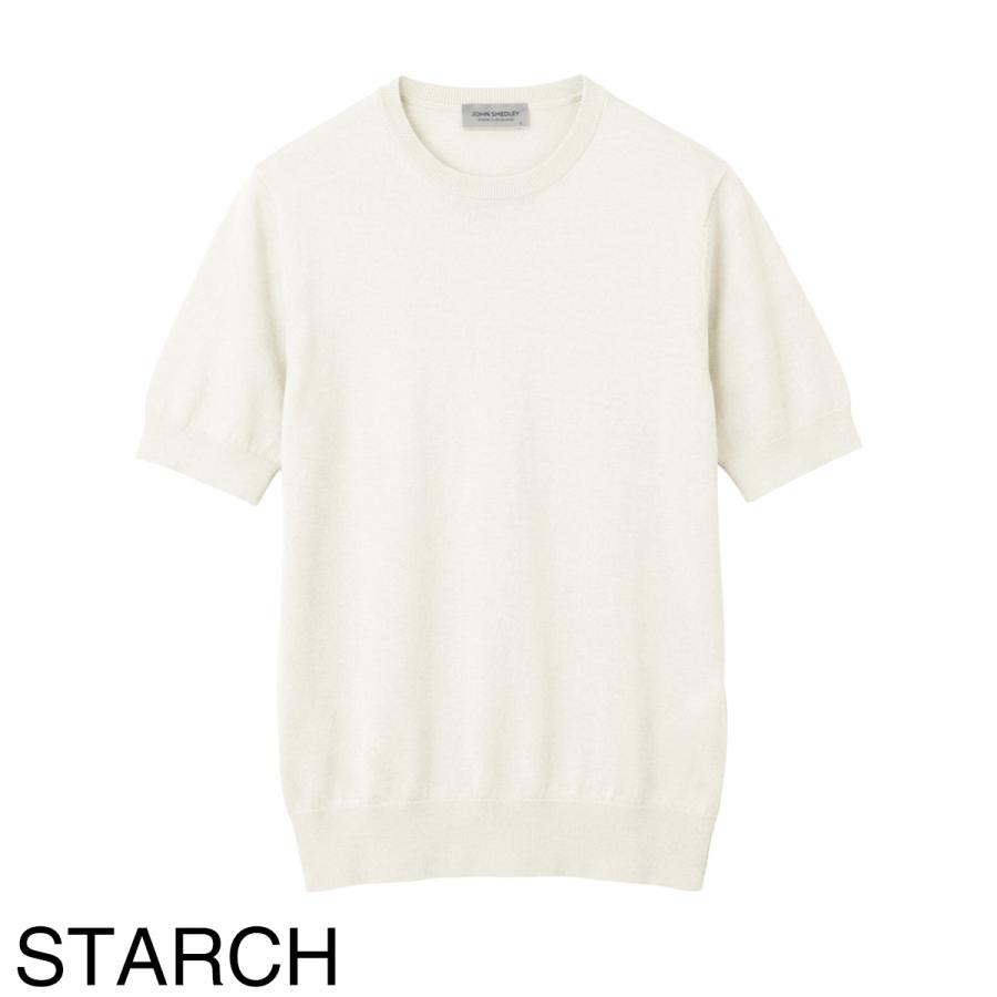 ジョンスメドレー JOHN SMEDLEY クルーネック半袖ニット NELL シーアイランドコットン 30ゲージ MODERN FIT レディース | JOHN SMEDLEY | 13