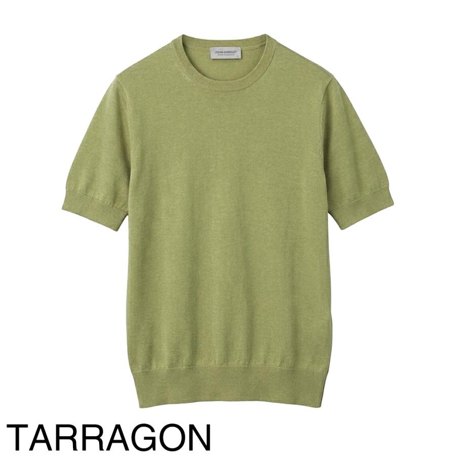 ジョンスメドレー JOHN SMEDLEY クルーネック半袖ニット NELL シーアイランドコットン 30ゲージ MODERN FIT レディース | JOHN SMEDLEY | 17