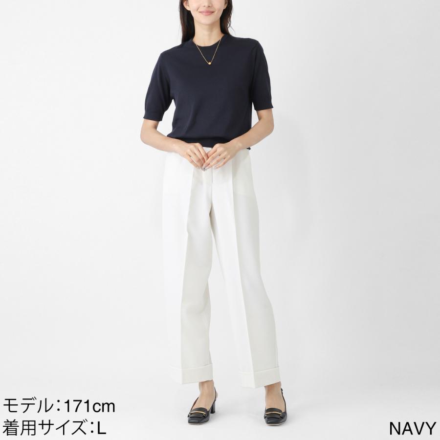 ジョンスメドレー JOHN SMEDLEY クルーネック半袖ニット NELL シーアイランドコットン 30ゲージ MODERN FIT レディース | JOHN SMEDLEY | 02