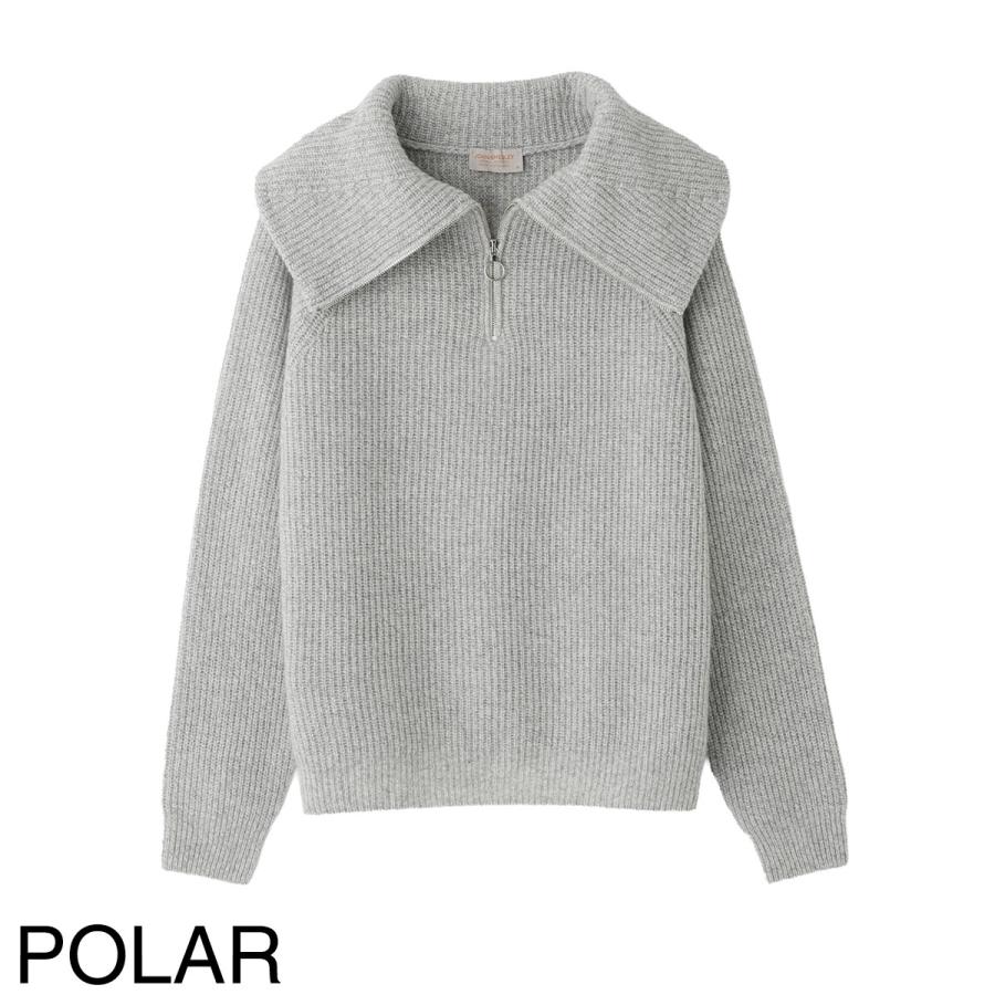 JOHN SMEDLEY（ジョンスメドレー） ハーフジップ ニット NEWRY エコ