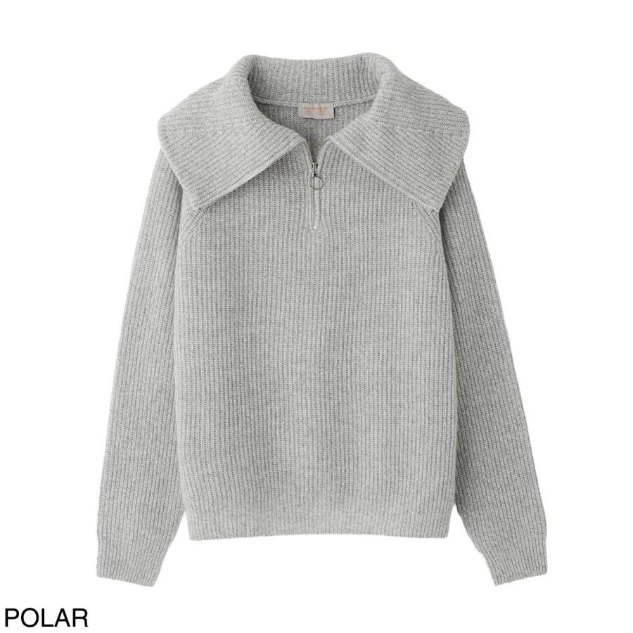 JOHN SMEDLEY（ジョンスメドレー） ハーフジップ ニット NEWRY エコ