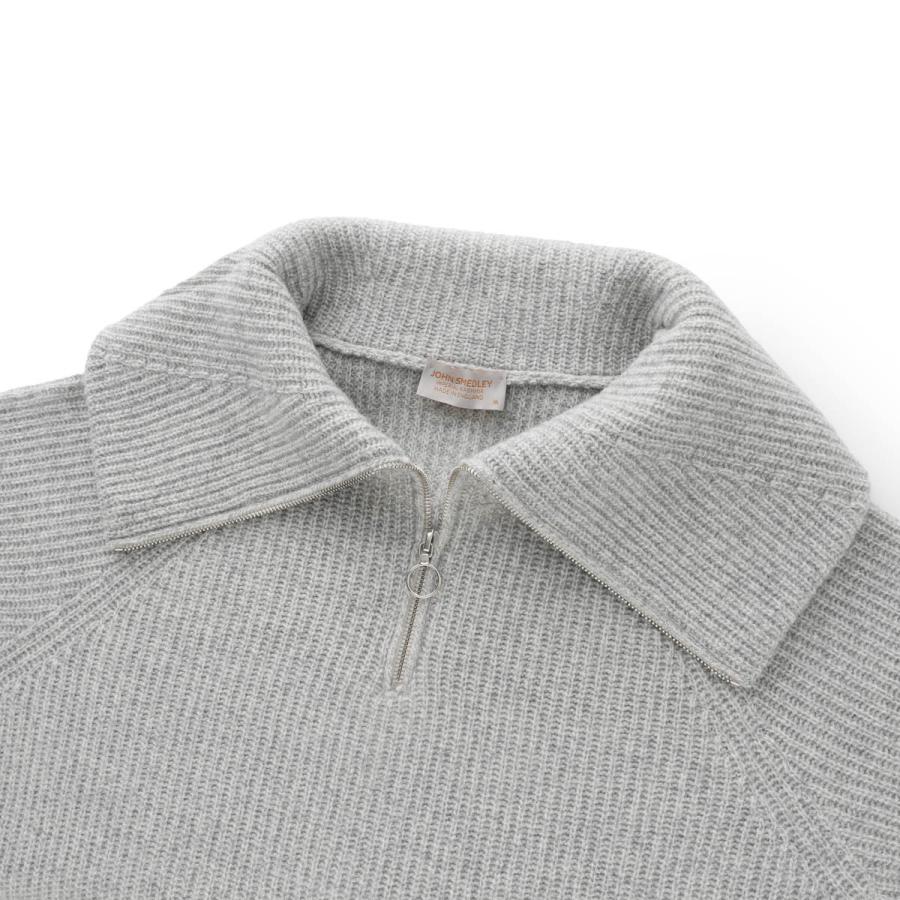 JOHN SMEDLEY（ジョンスメドレー） ハーフジップ ニット NEWRY エコ