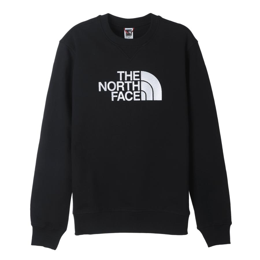 ノースフェイス メンズ レディース ユニセックス トレーナー MDREW PEAK CREW NF0A4SVR ブラック S THE NORTH FACE（ザ ノースフェイス） ノースフェイス スウェット DREW