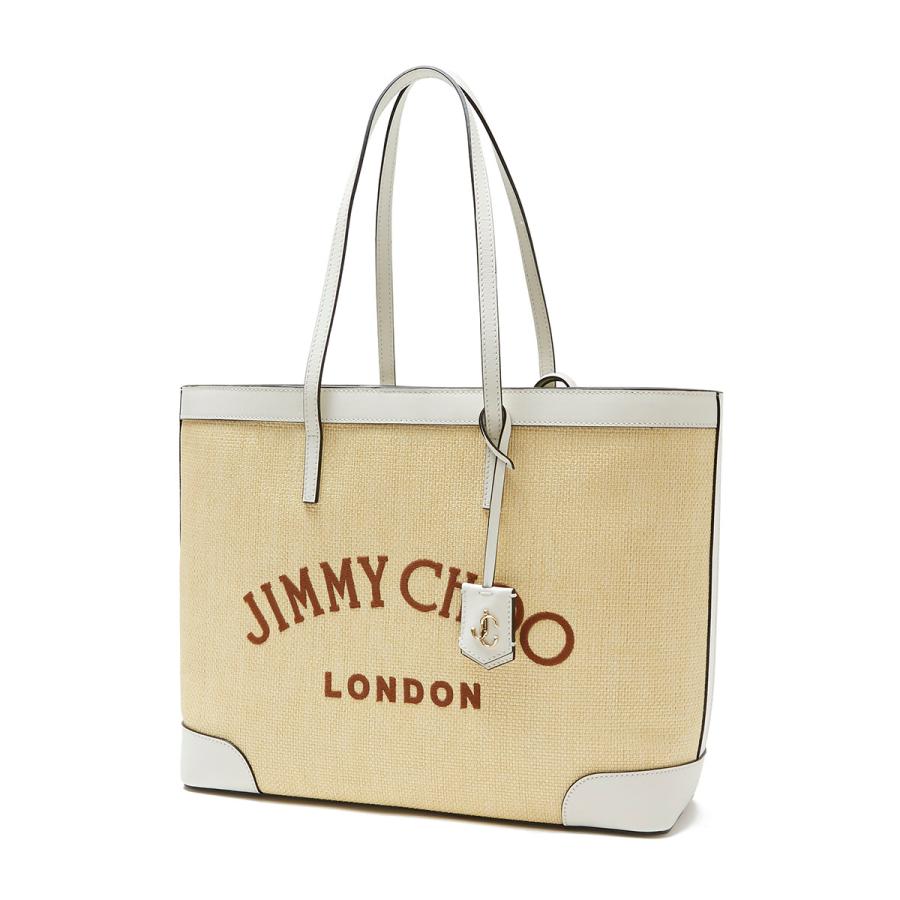 JIMMY CHOO ジミーチュウ トートバッグ NINE2FIVE ベージュ レディース