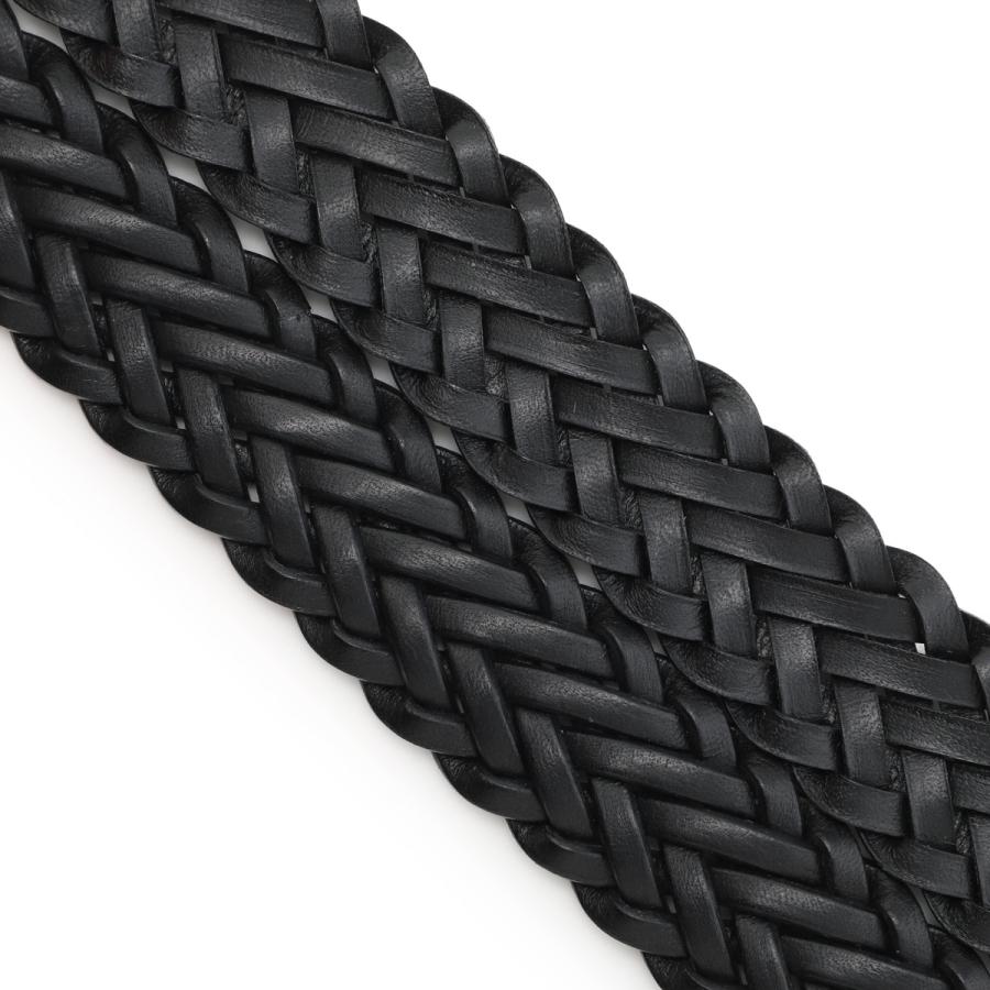 ザソール THE SOLE ベルト 「西口修平氏 完全監修」メッシュカーフベルト ブラック メンズ nm-cf-black