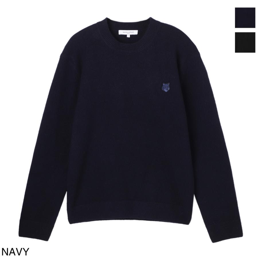 MAISON KITSUNE（メゾン キツネ） クルーネックニット BOLD FOX HEAD 