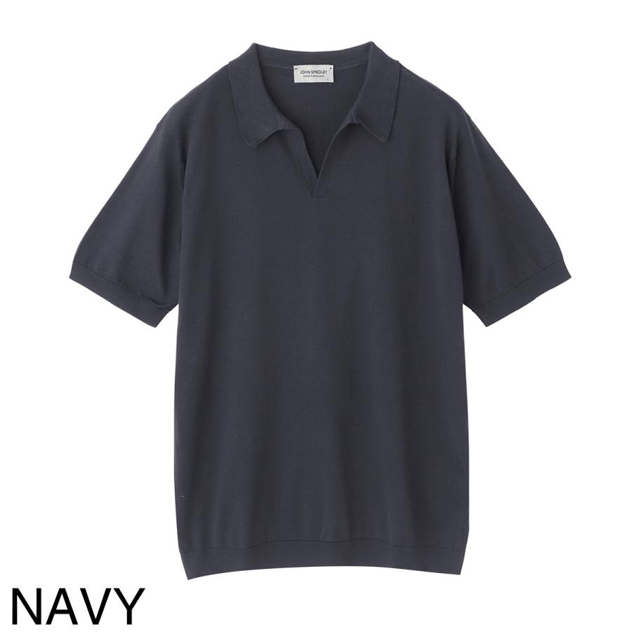 JOHN SMEDLEY（ジョンスメドレー） ニット ポロシャツ NOAH シー