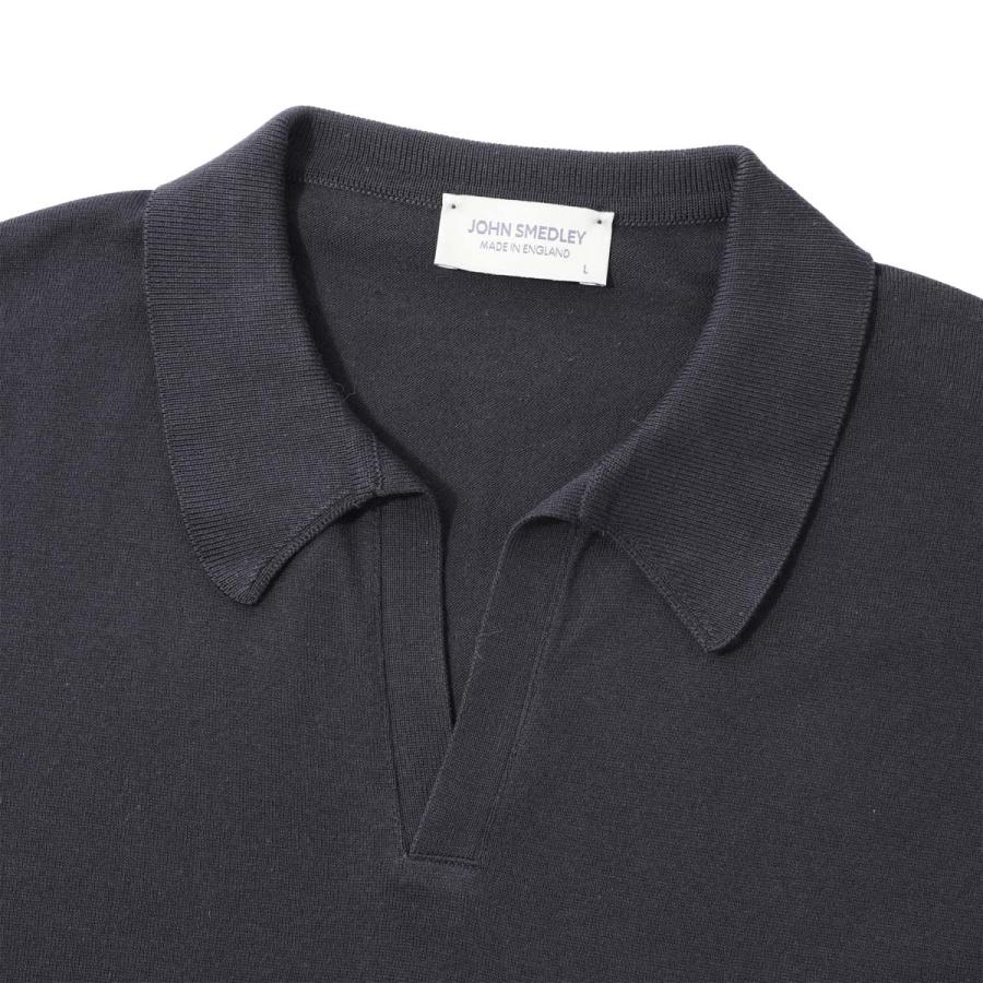 JOHN SMEDLEY（ジョンスメドレー） ニット ポロシャツ NOAH シー