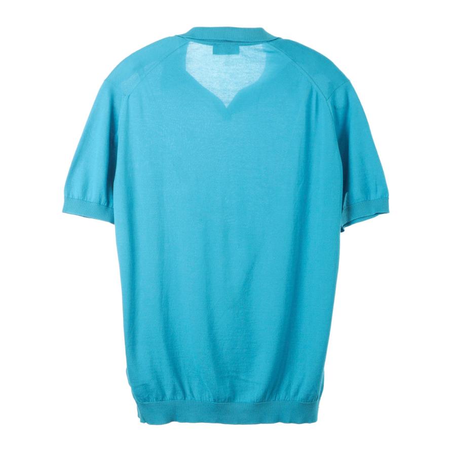JOHN SMEDLEY（ジョンスメドレー） ニット ポロシャツ NOAH シー