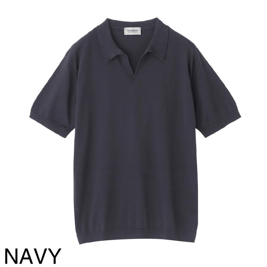 JOHN SMEDLEY（ジョンスメドレー） ニット ポロシャツ NOAH シー