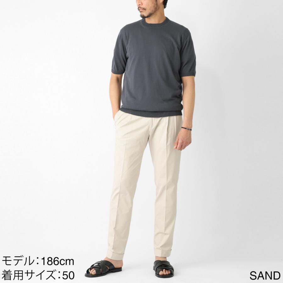 カマール スラックス Kamar ツープリーツ NOEL コットン パンツ
