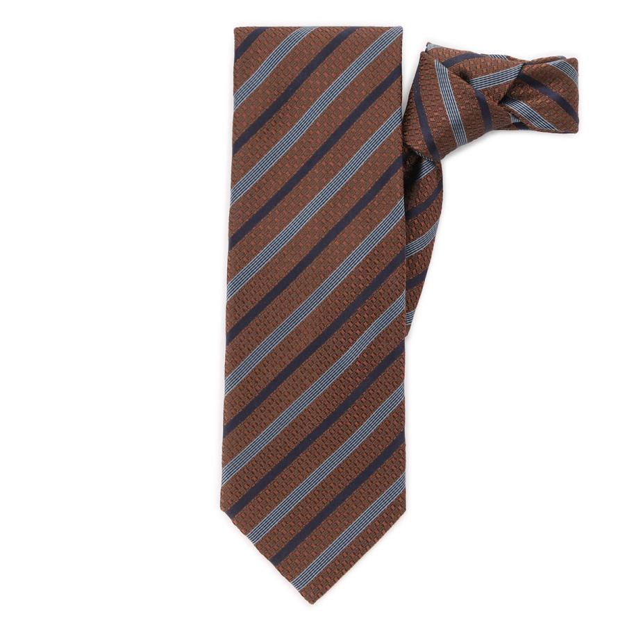 ブリオーニBrioniネクタイブラウン