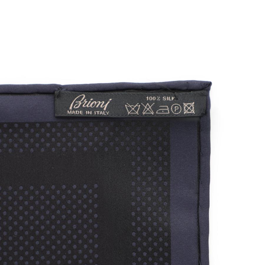 ブリオーニ Brioni ポケットチーフ ブルー メンズ o71000-p1407-4000